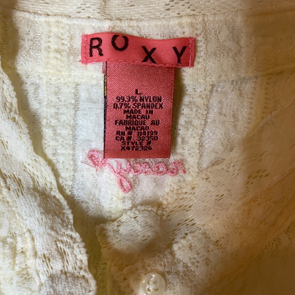 Roky Lace Button Up Top - image 3